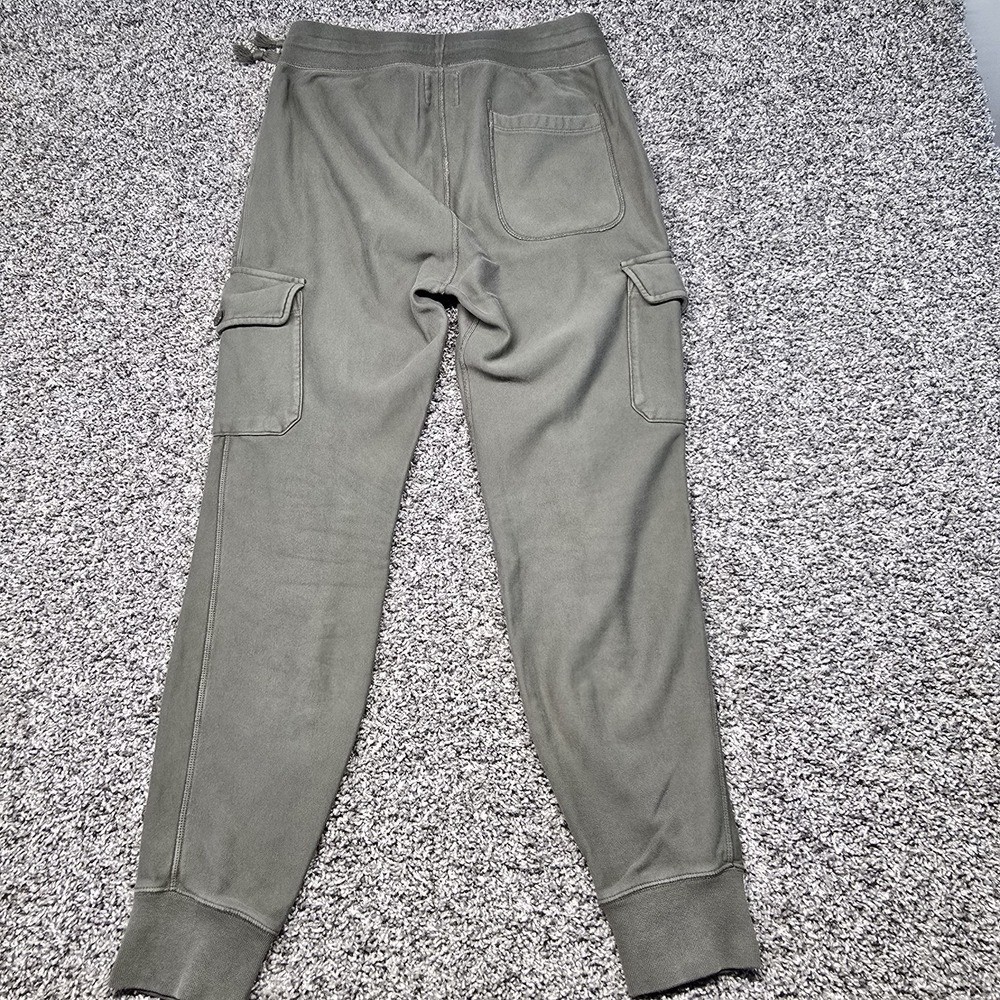 Todd Snyder Champion Sweatpant Mens Size Medium Green Cargo Joggers Cotton - Picture 8 of 9